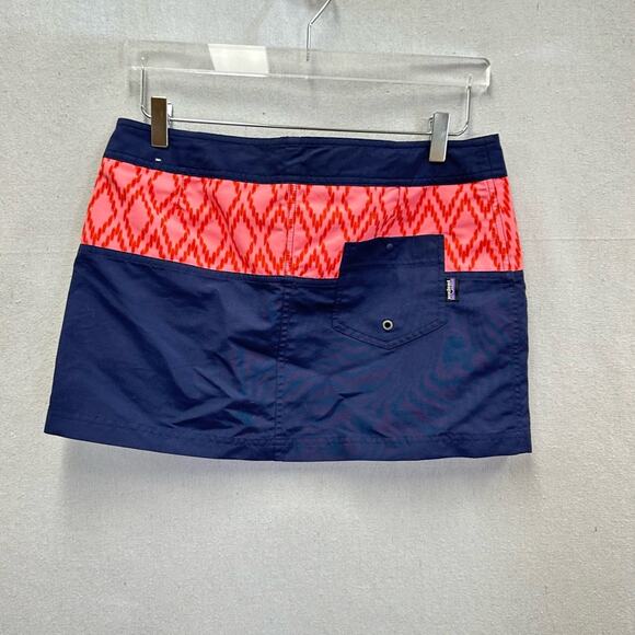 Patagonia® Worn Wear W's Board Skirtie mini skirt in Classic Navy womens size 10 - Picture 3 of 13